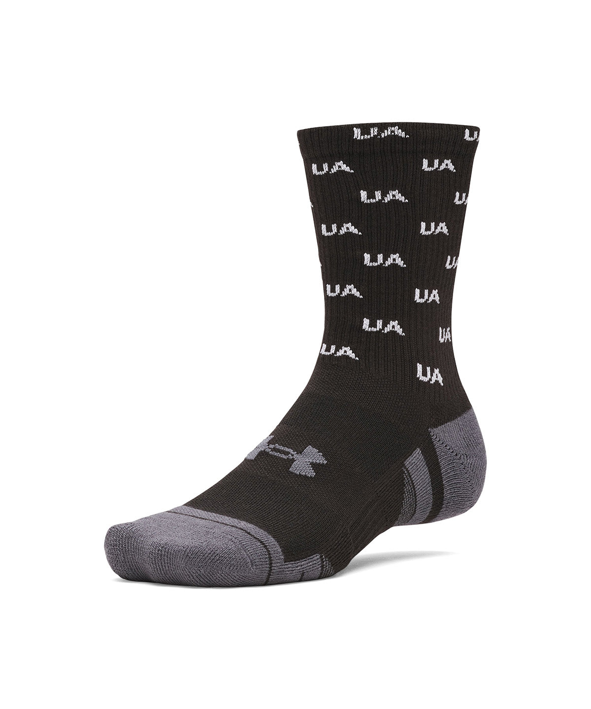 Calcetines de entrenamiento Unisex Performance Tech 3-Pack Crew negro Under Armour