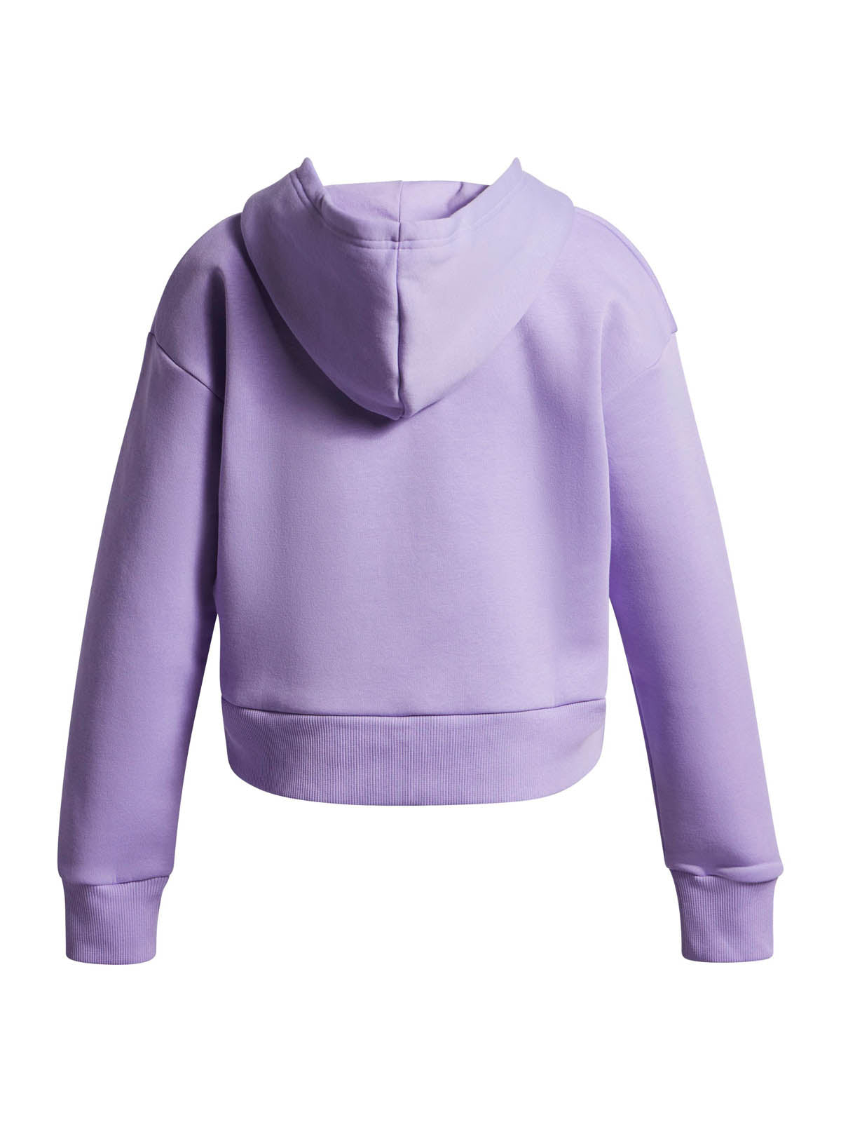 Polerón Lifestyle para niña Rival Fleece Crop morado Under Armour