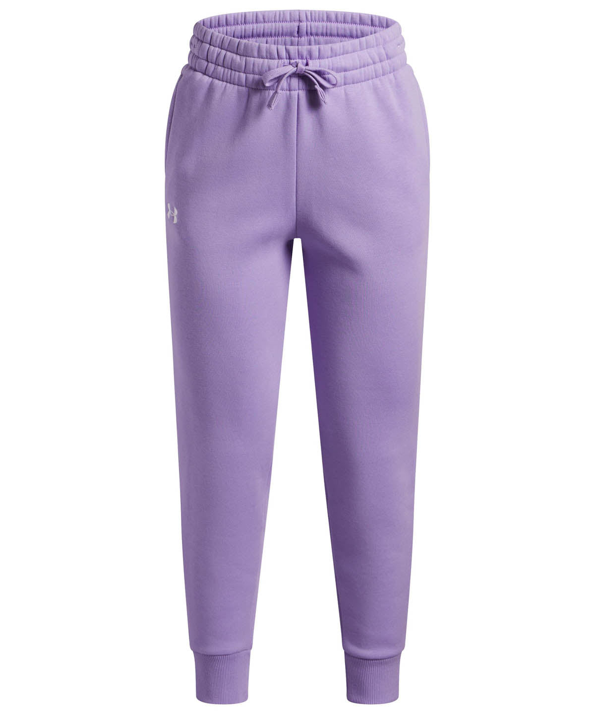 Buzo Lifestyle para niña Rival Fleece morado Under Armour
