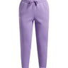 Buzo Lifestyle para niña Rival Fleece morado Under Armour