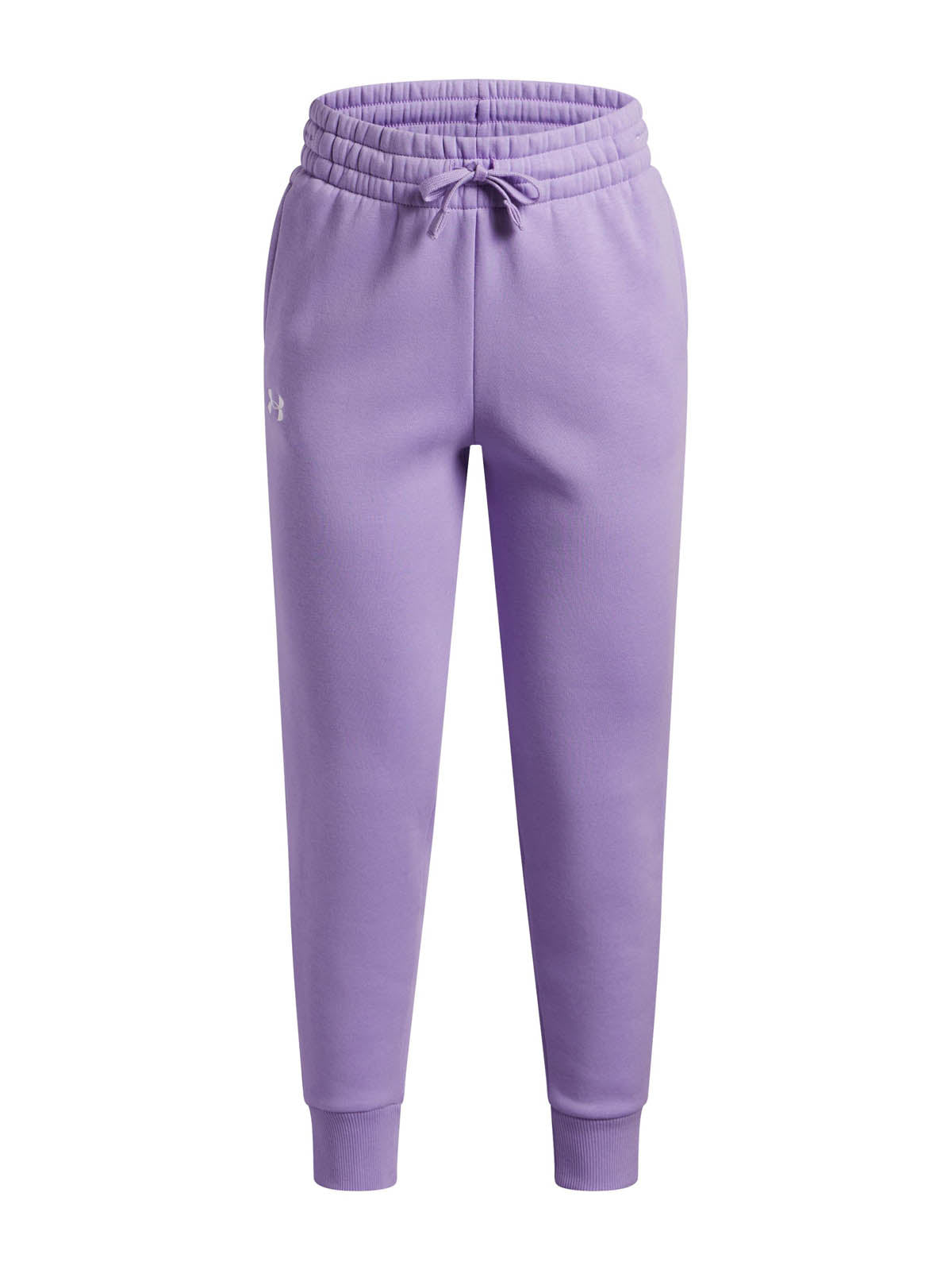 Buzo Lifestyle para niña Rival Fleece morado Under Armour