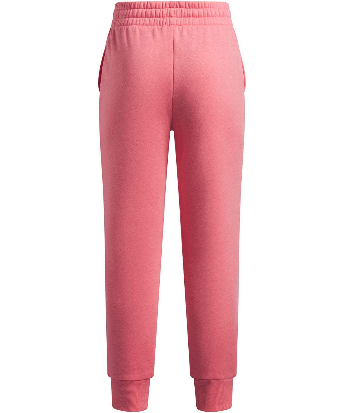 UA Rival Fleece Jogger rosado para niña