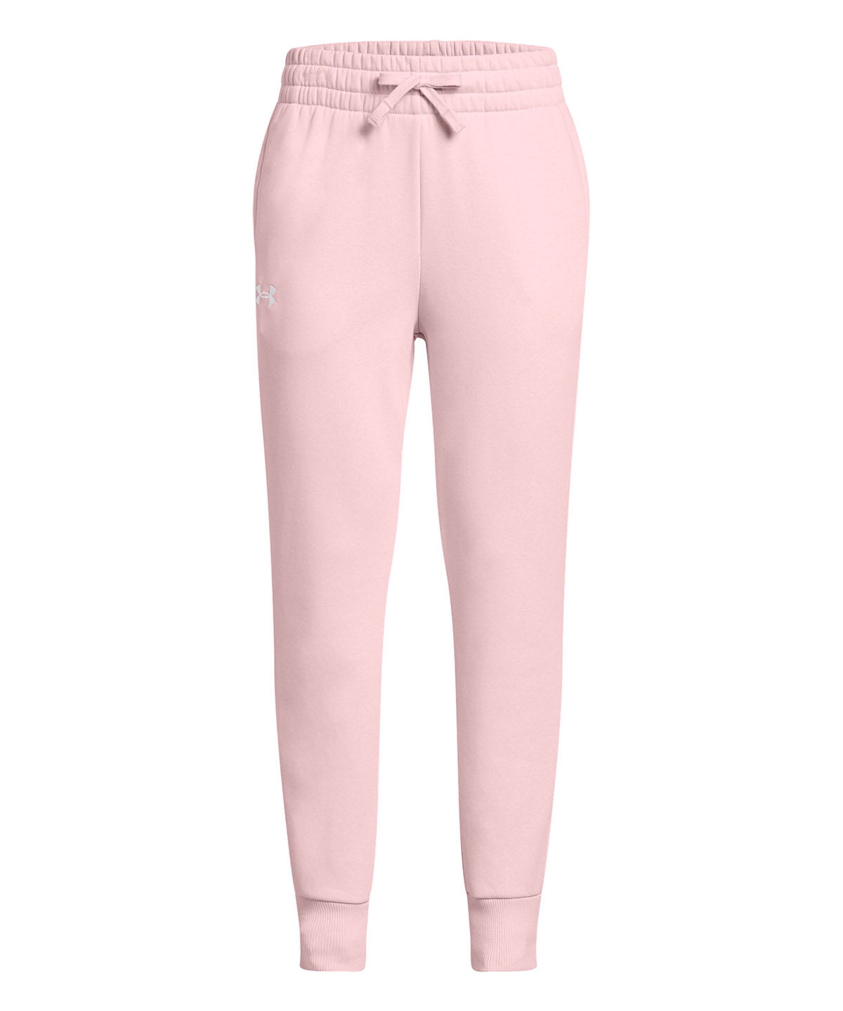 Jogger Under Armour Rival fleece rosado para niñas