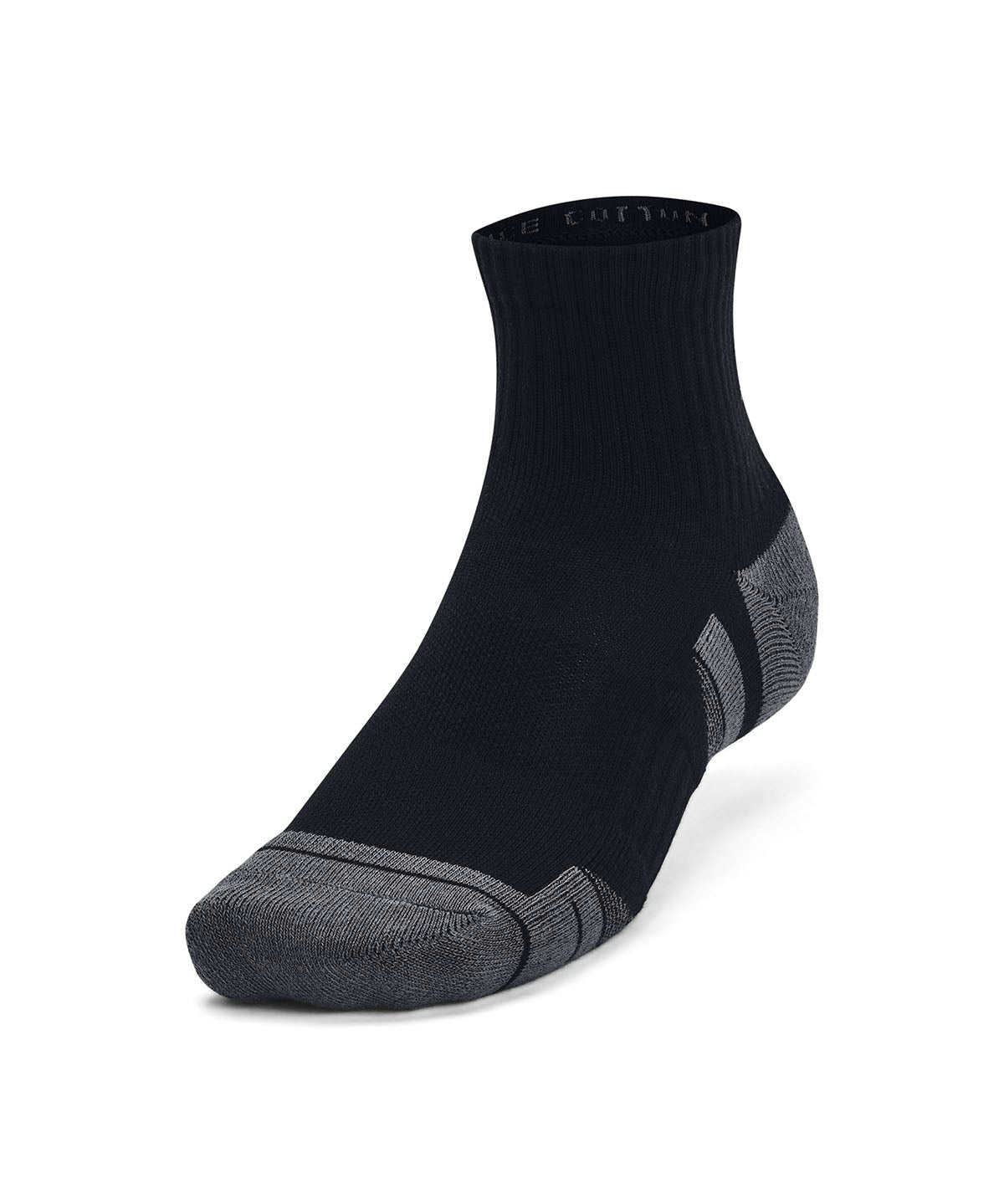 Calcetín unisex Under Armour performance 3-pack negro low