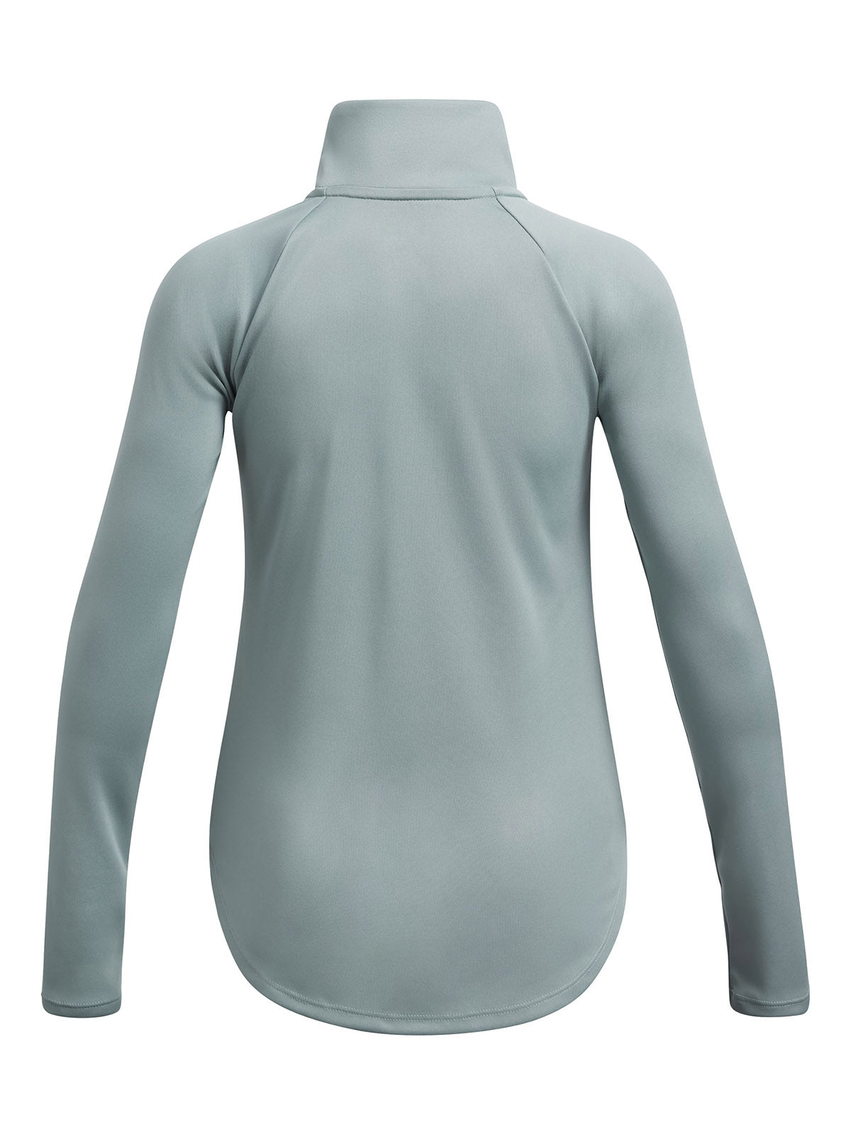 Polerón Under Armour tech gráfico ½ cierre verde para niña