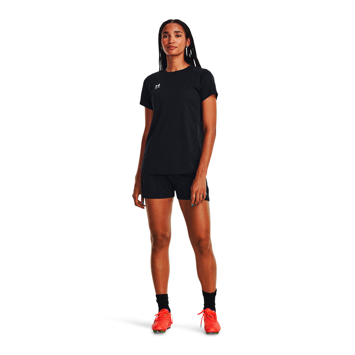 Polera manga corta Challenger para mujer Under Armour