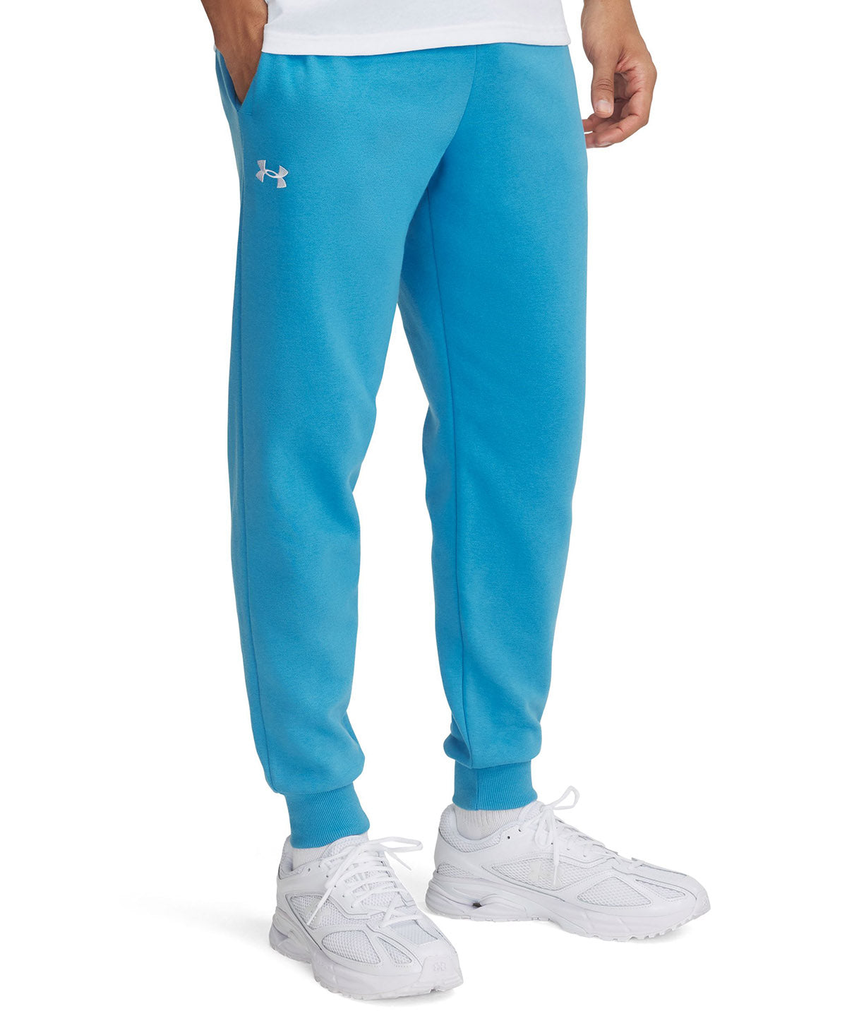 Jogger Under Armour Rival fleece azul para hombre