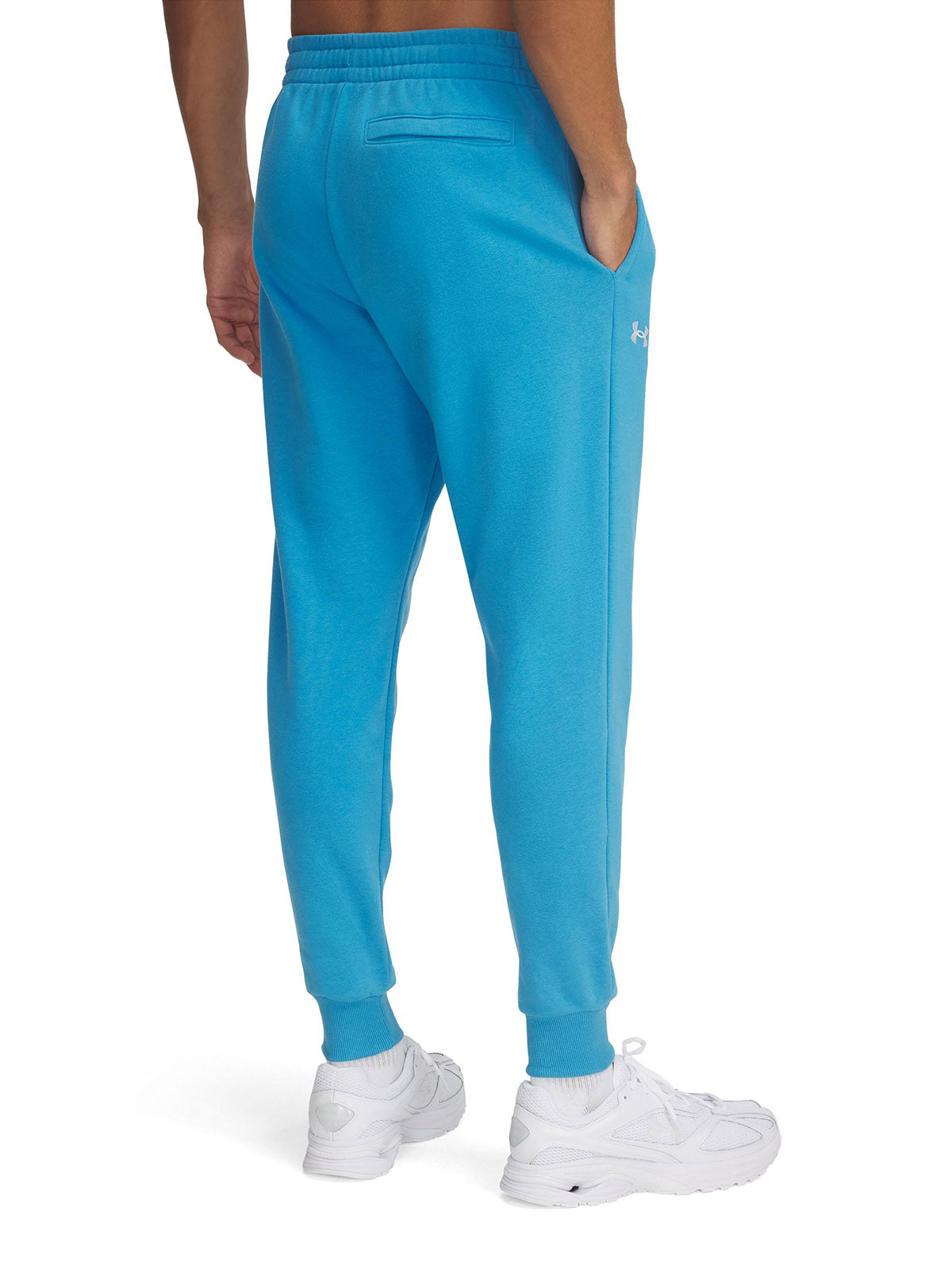 Jogger Under Armour Rival fleece azul para hombre