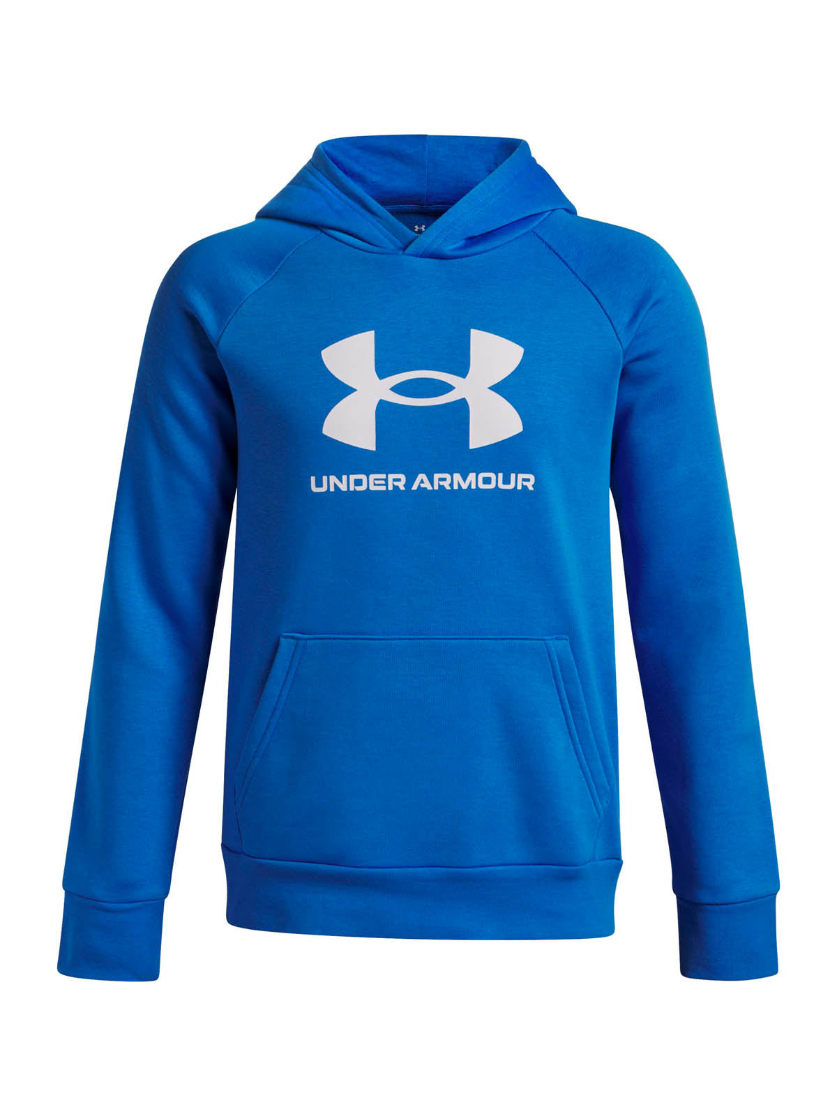 Polerón Lifestyle para niño Rival Fleece Big Logo azul Under Armour