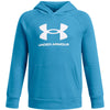 Polerón Under Armour Rival fleece azul para niños
