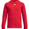 Polerón Under Armour Rival fleece rojo para niños