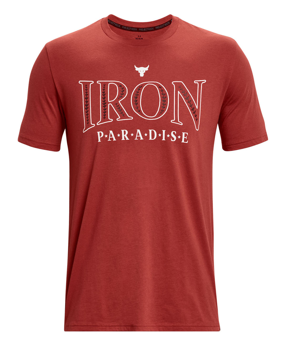 Polera manga corta Project Rock Paradise para hombre Under Armour