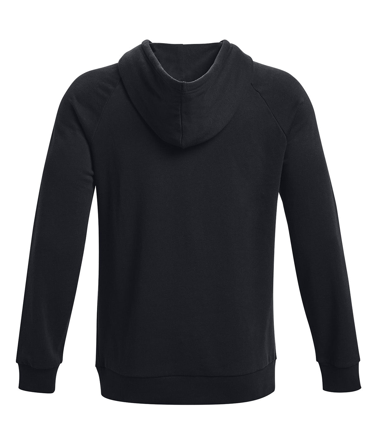UA Rival Fleece Hoodie Poleron negro para hombre