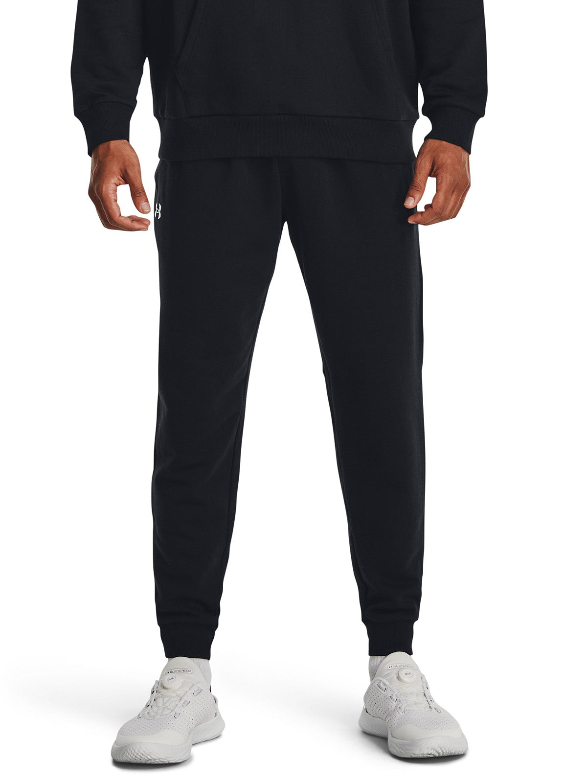 UA Rival Fleece Jogger negro para hombre
