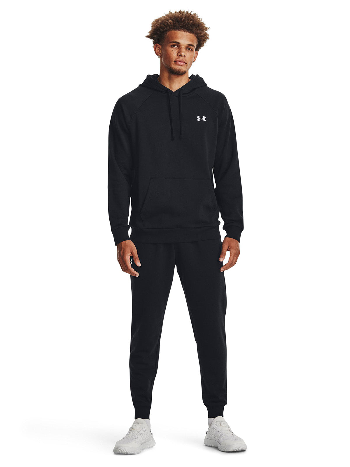 UA Rival Fleece Jogger negro para hombre