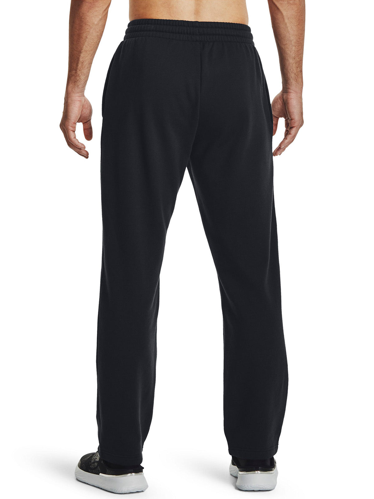 UA Rival Fleece Pantalon negro para hombre