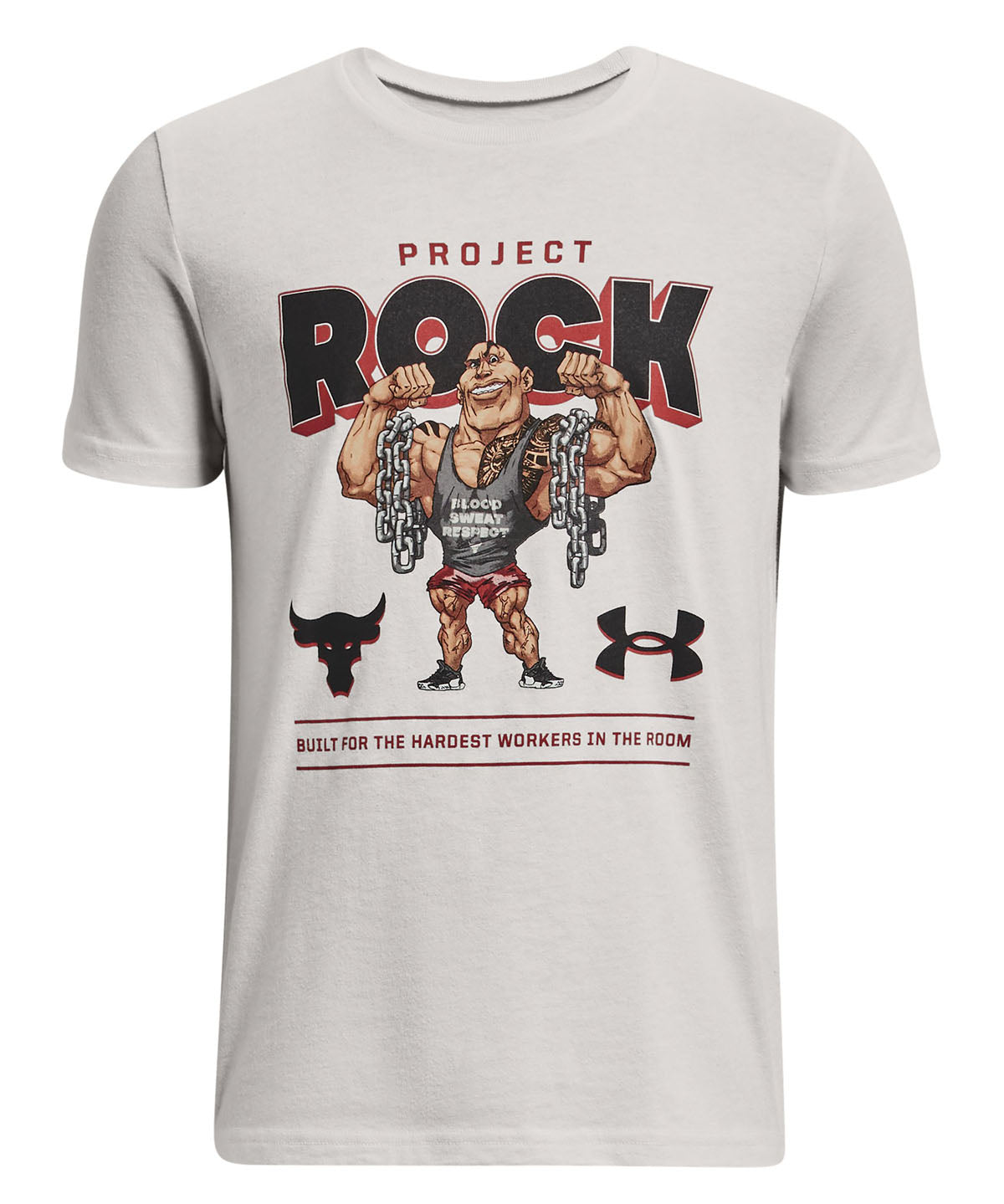 Polera manga corta Project Rock Flex para niño