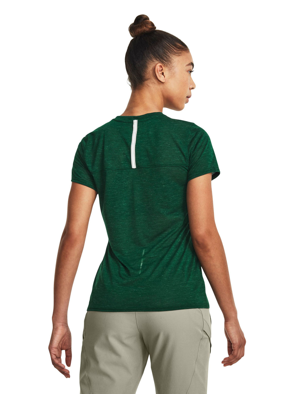 Polera manga corta UA Run Anywhere para mujer