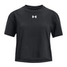 Polera manga corta UA Crop Sportstyle para niña