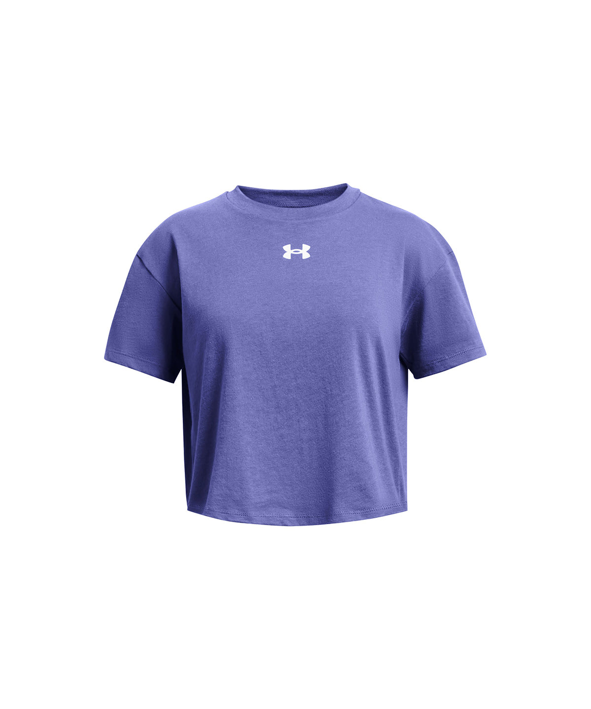 Polera manga corta UA Crop Sportstyle para niña