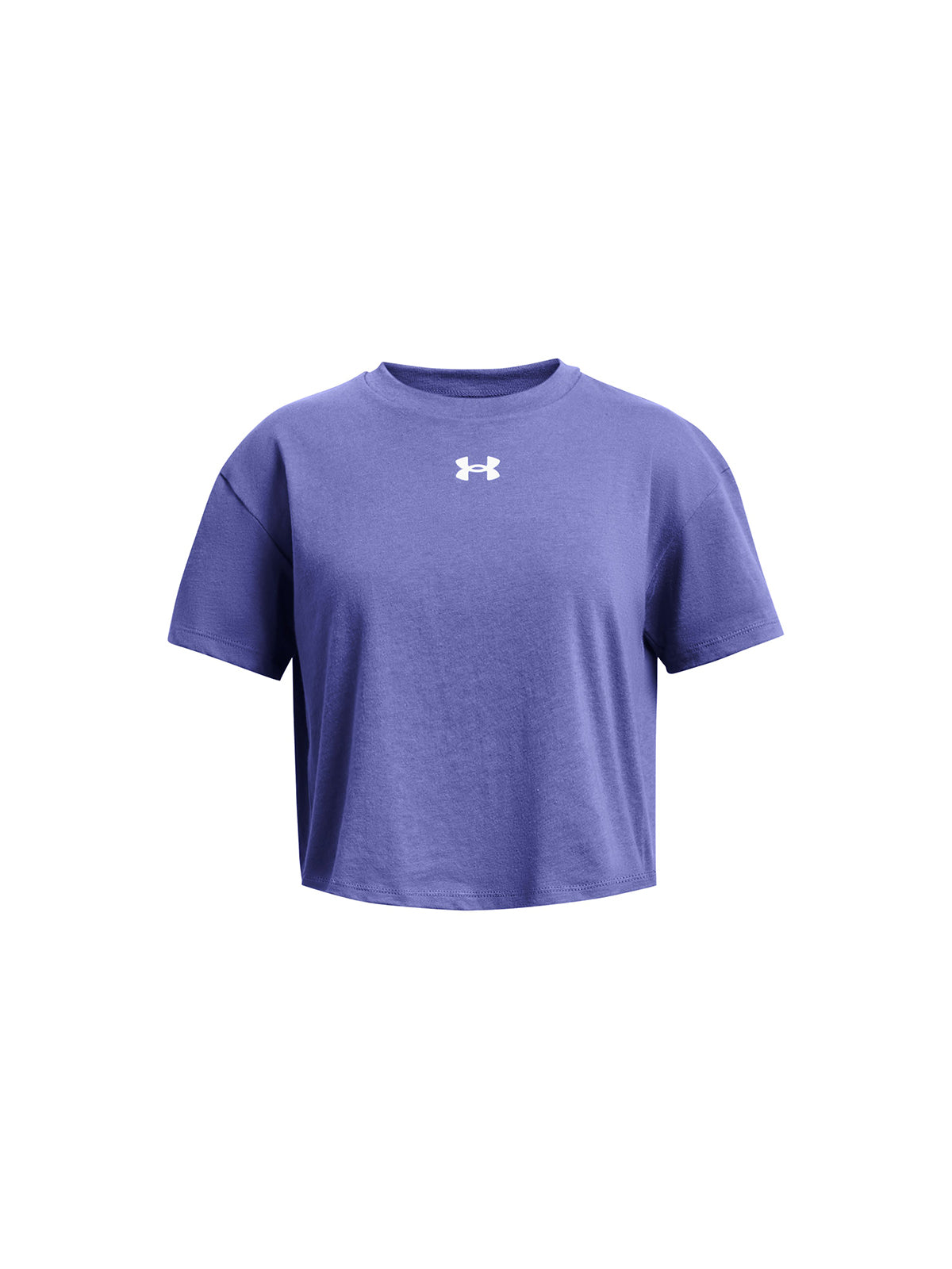 Polera manga corta UA Crop Sportstyle para niña