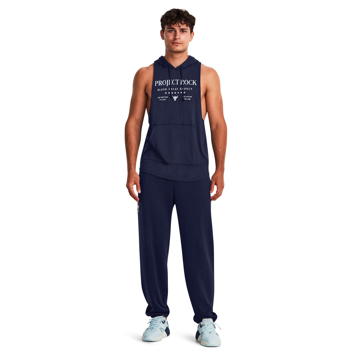 Polerón sin mangas Project Rock para hombre Under Armour