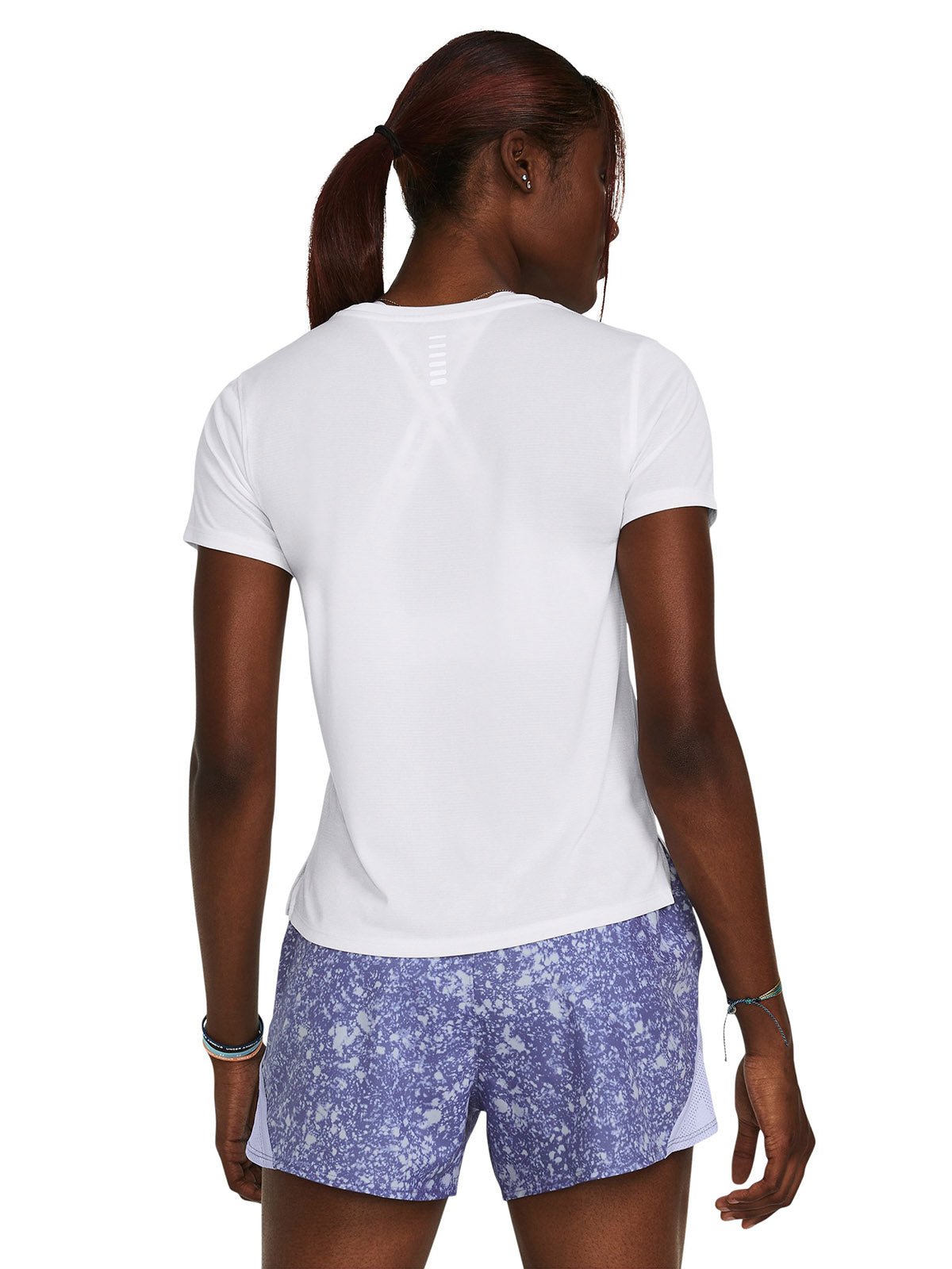 Polera manga corta UA Launch para mujer