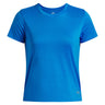 Polera Manga Corta Running para Mujer Launch Azul Under Armour