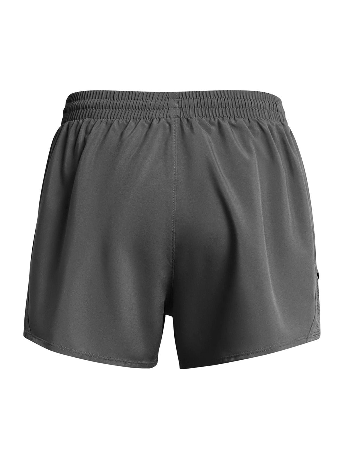 UA Fly-By 3" gris para mujer