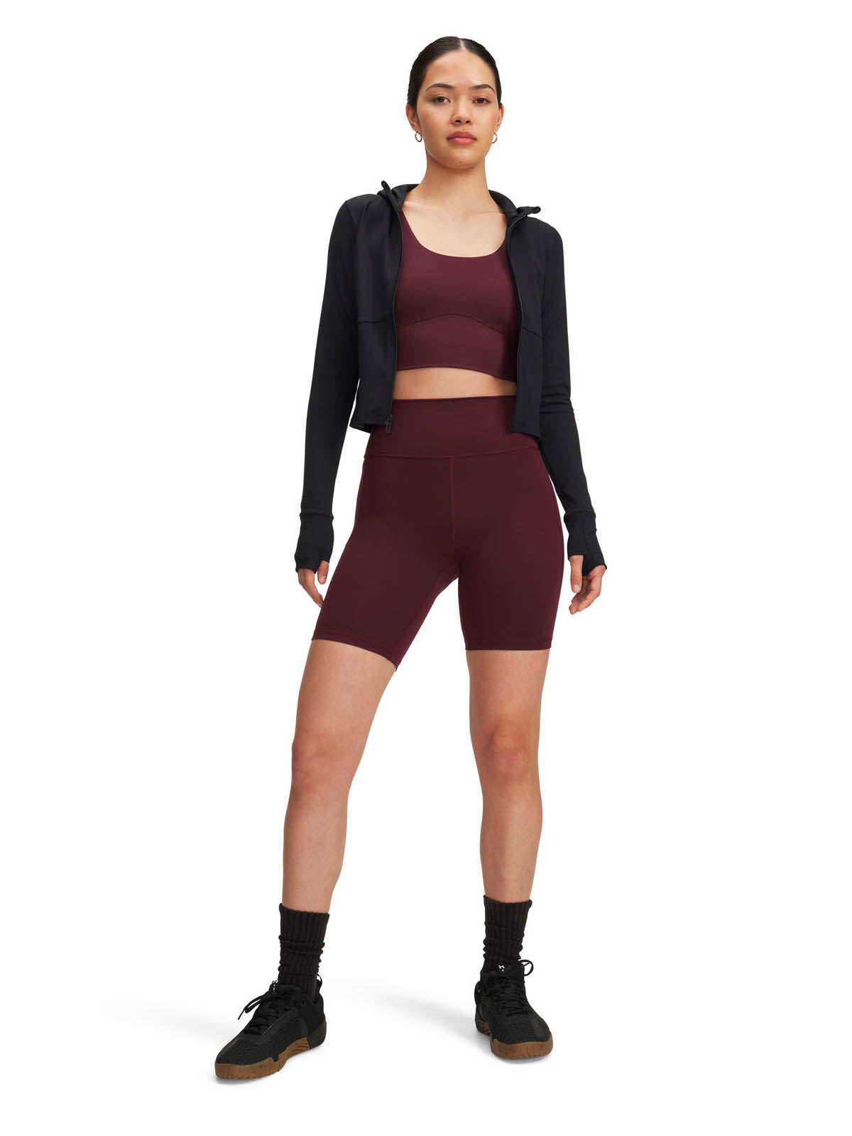 Calza de de Entrenamiento para Mujer Meridian 7" Rojo Under Armour