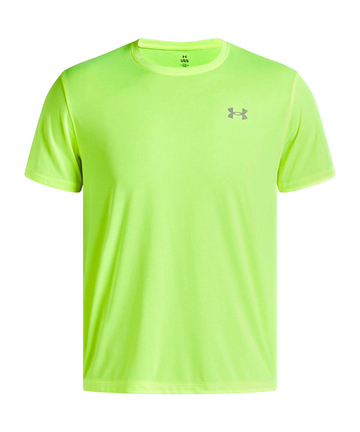 Polera Manga Corta Running para Hombre Launch Amarillo Under Armour