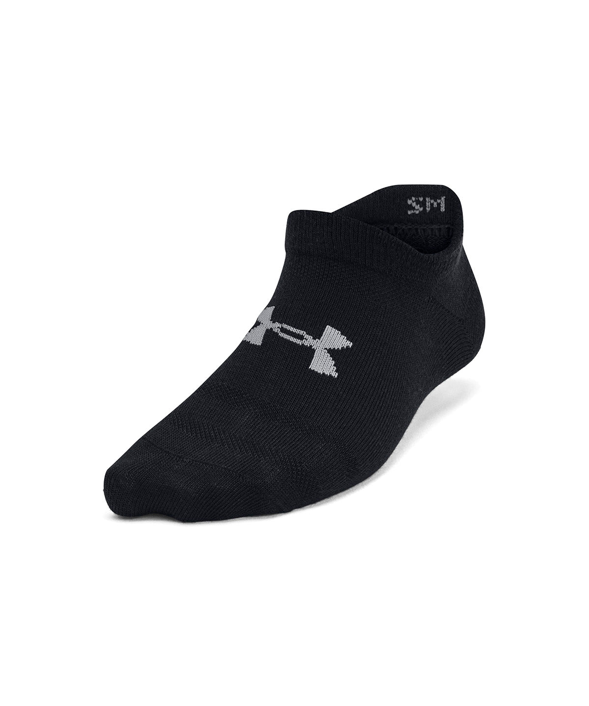 Calcetín UA Essential No-Show negro unisex