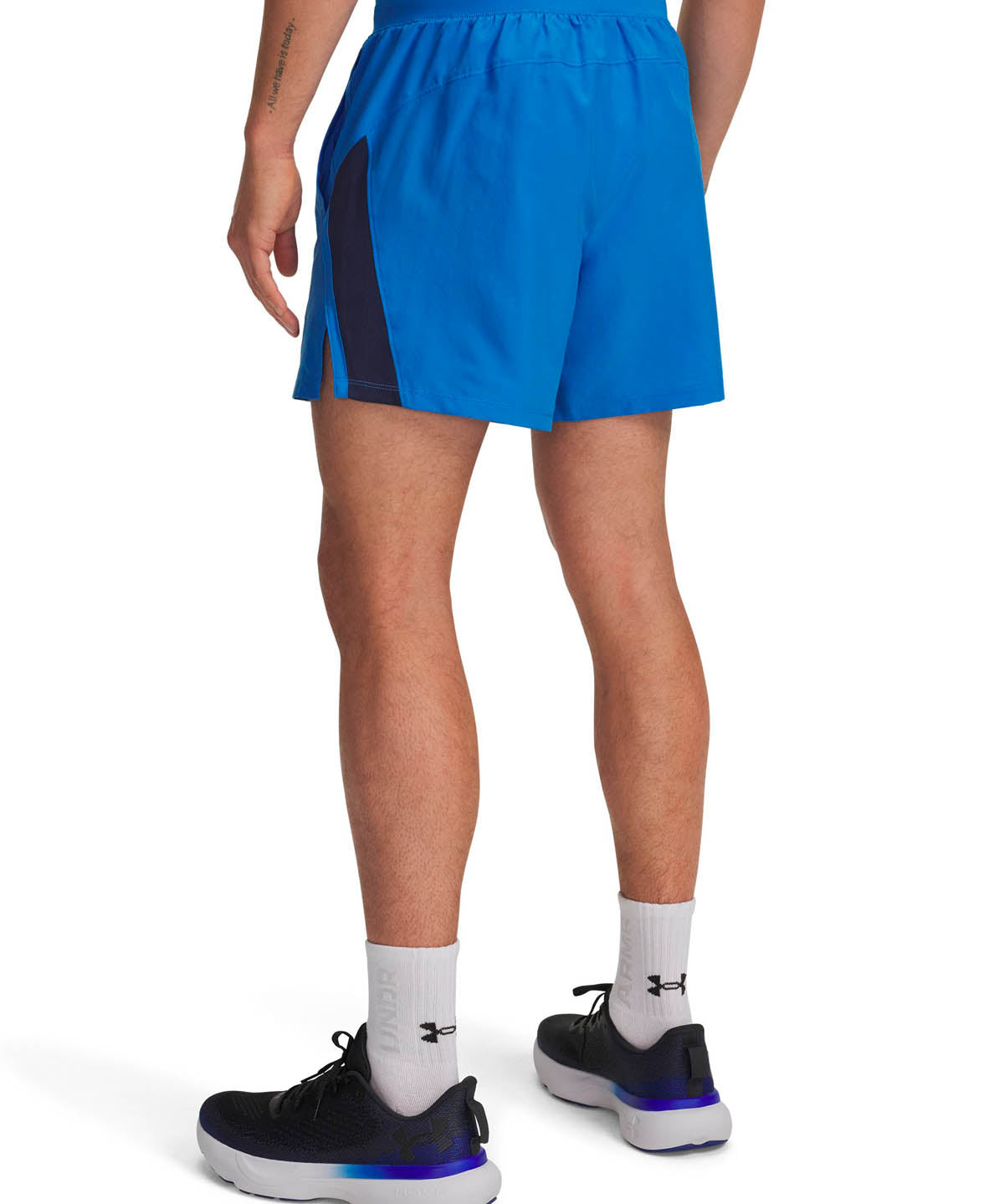 Short Running para Hombre Launch 5" Azul Under Armour.