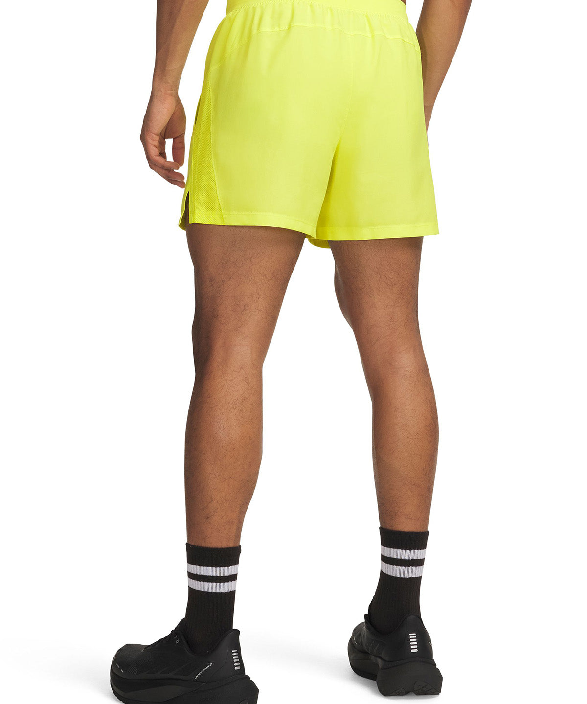 Short UA Launch 5" amarillo para hombre