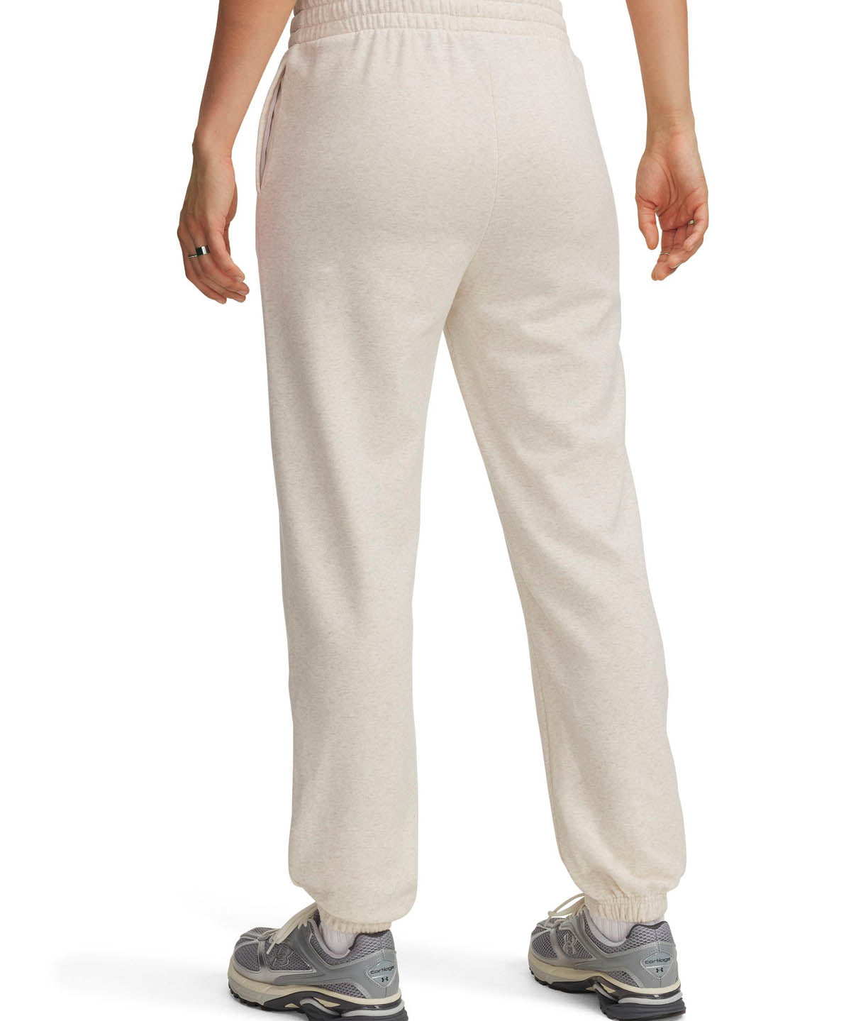 Buzo Lifestyle para mujer Rival Terry café Under Armour