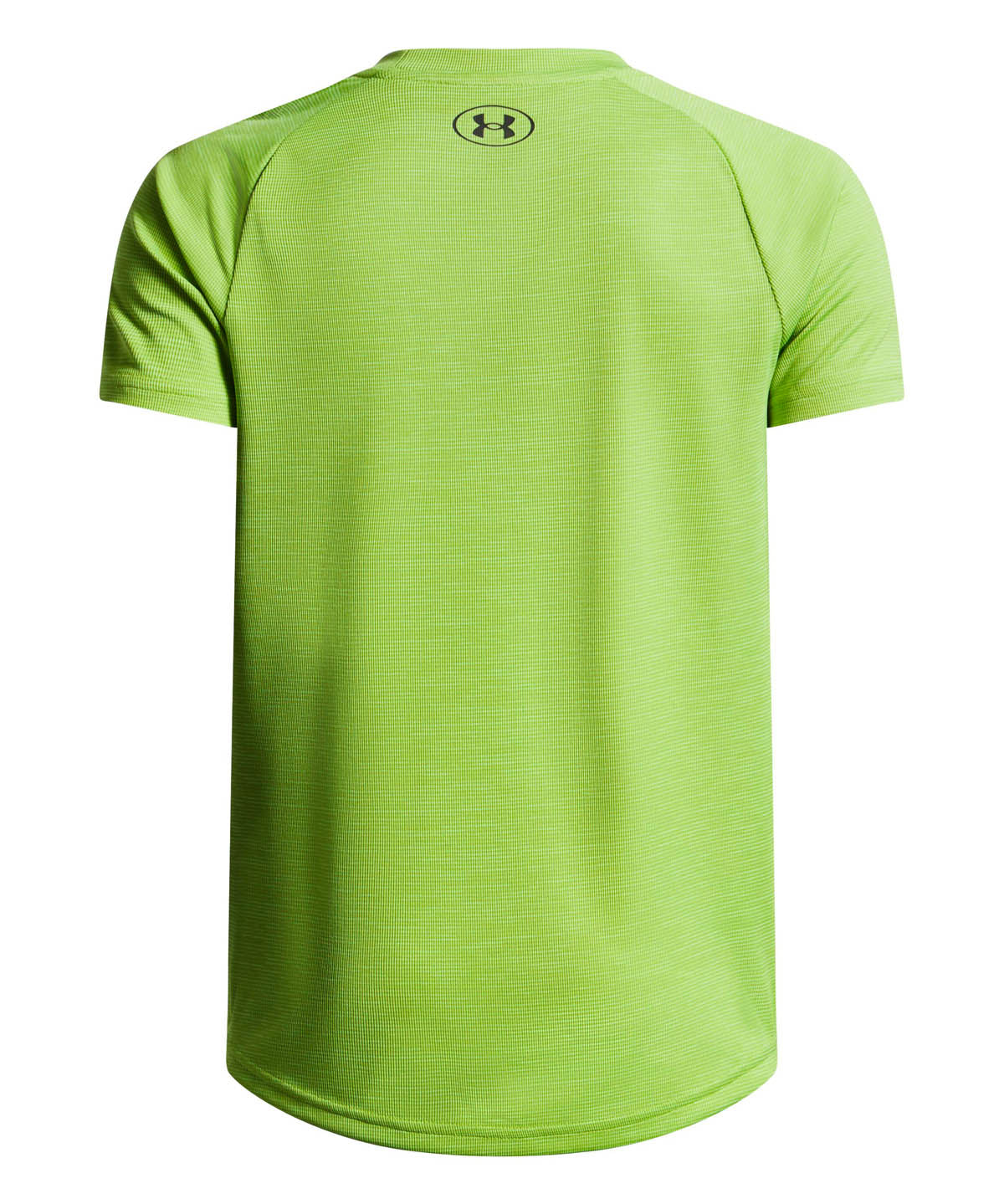 Polera manga corta de entrenamiento para hombre Tech Textured verde Under Armour