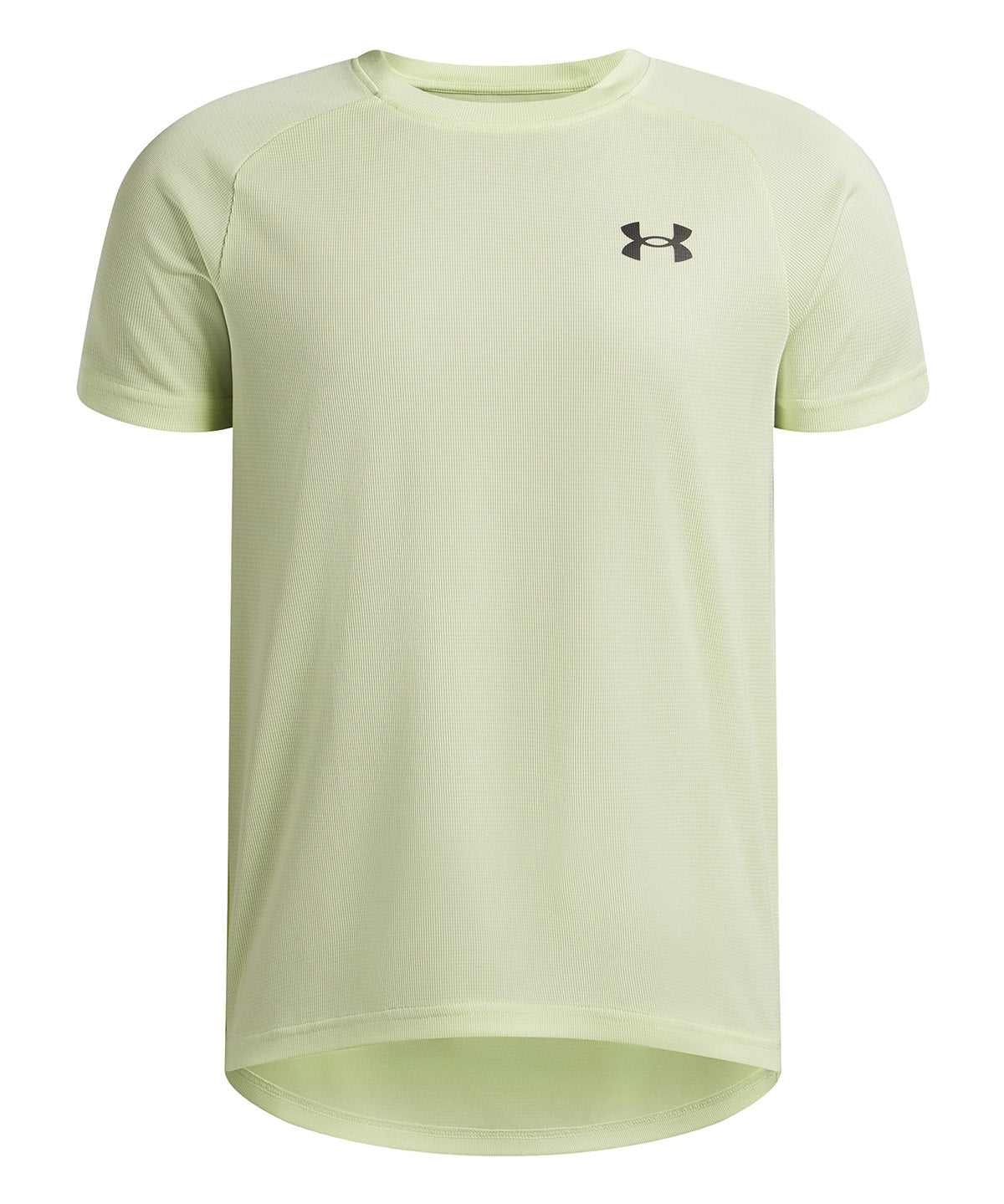UA Tech Textured Polera Manga Corta verde para niño