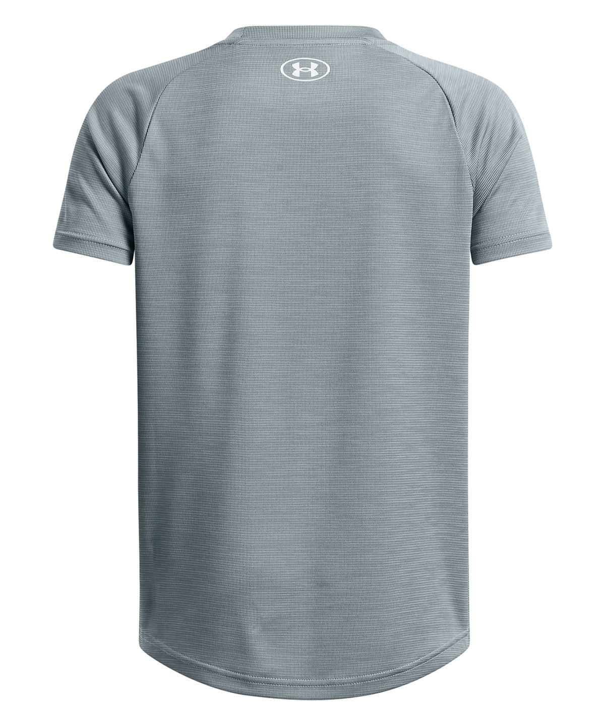 Polera manga corta Under Armour tech azul para niños