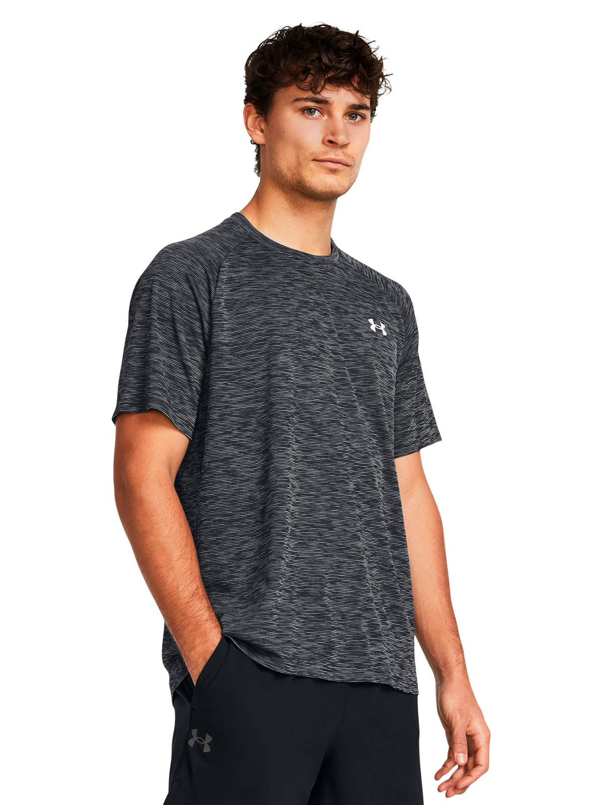 Polera manga corta texturizada Under Armour Tech¿ para hombre
