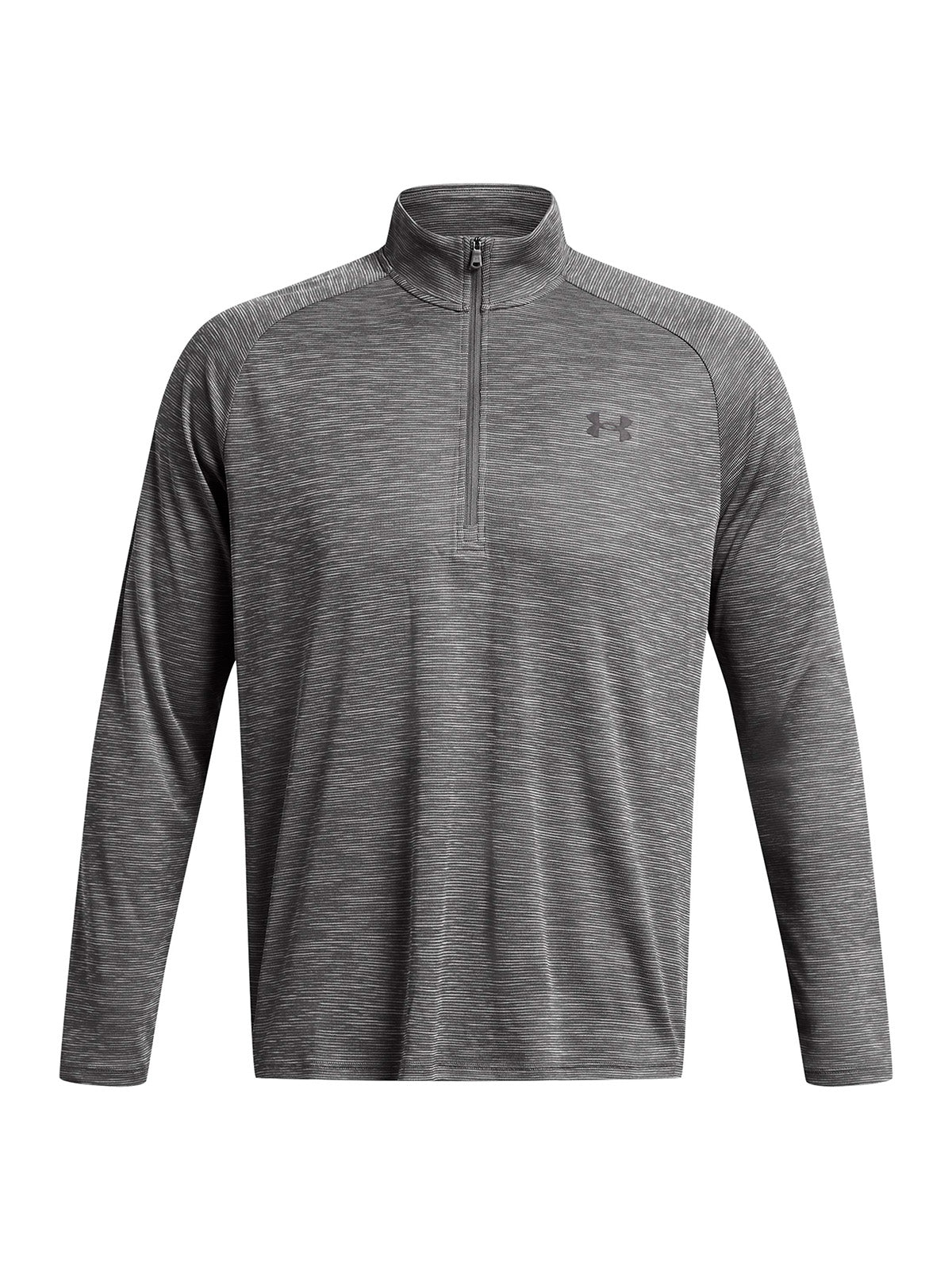 Poleron UA Tech Textured gris para hombre