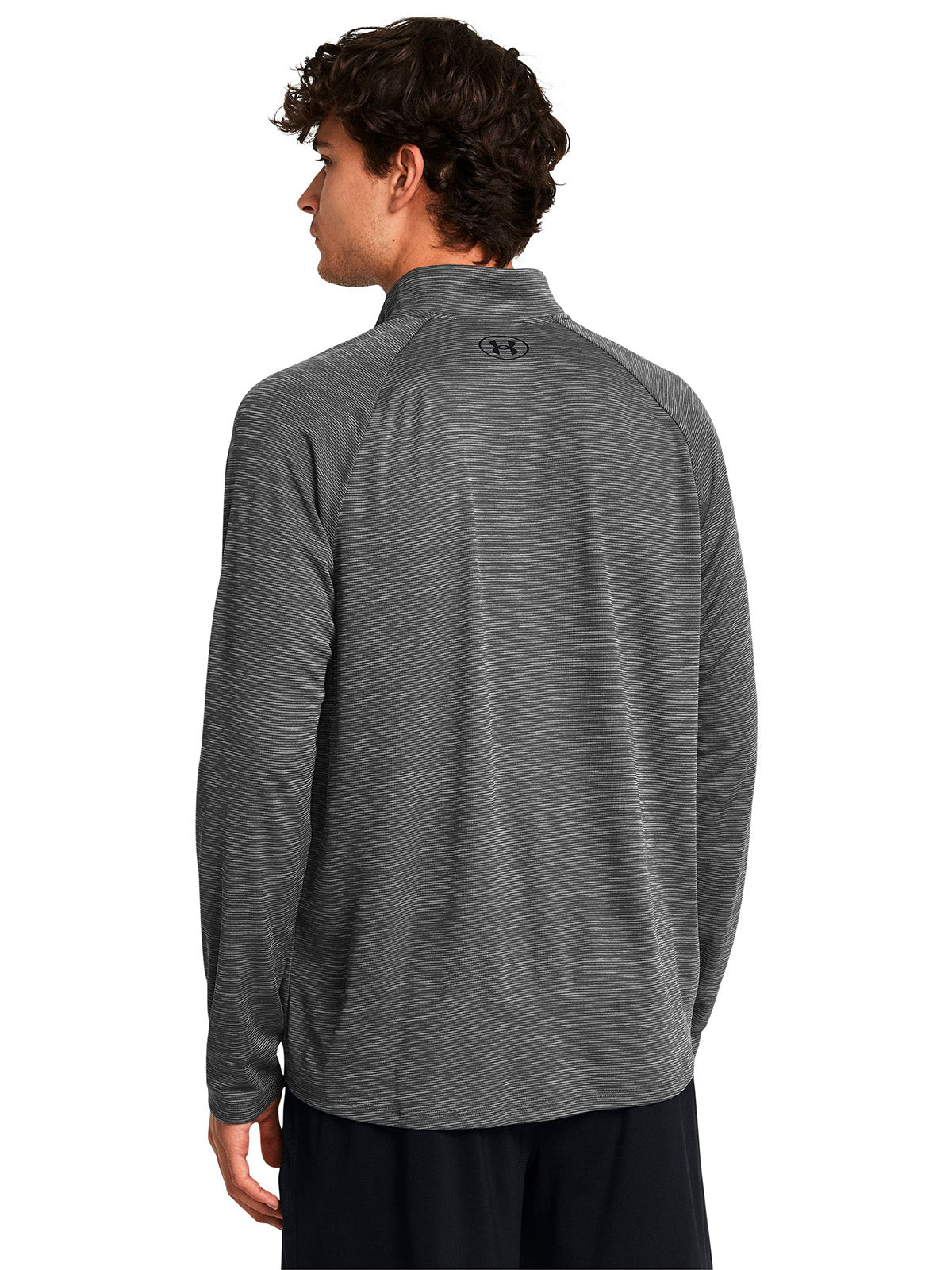 Poleron UA Tech Textured gris para hombre
