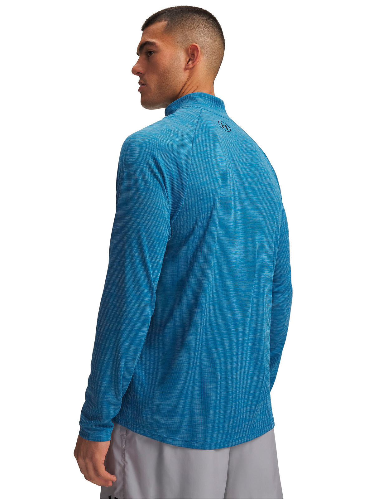 Poleron UA Tech Textured azul para hombre