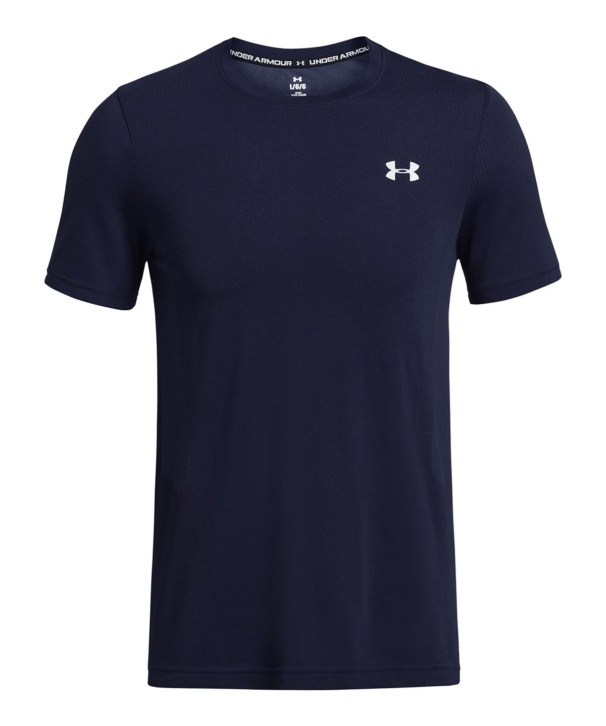Polera manga corta Vanish Seamless Temporada 2026 Hombre Azul