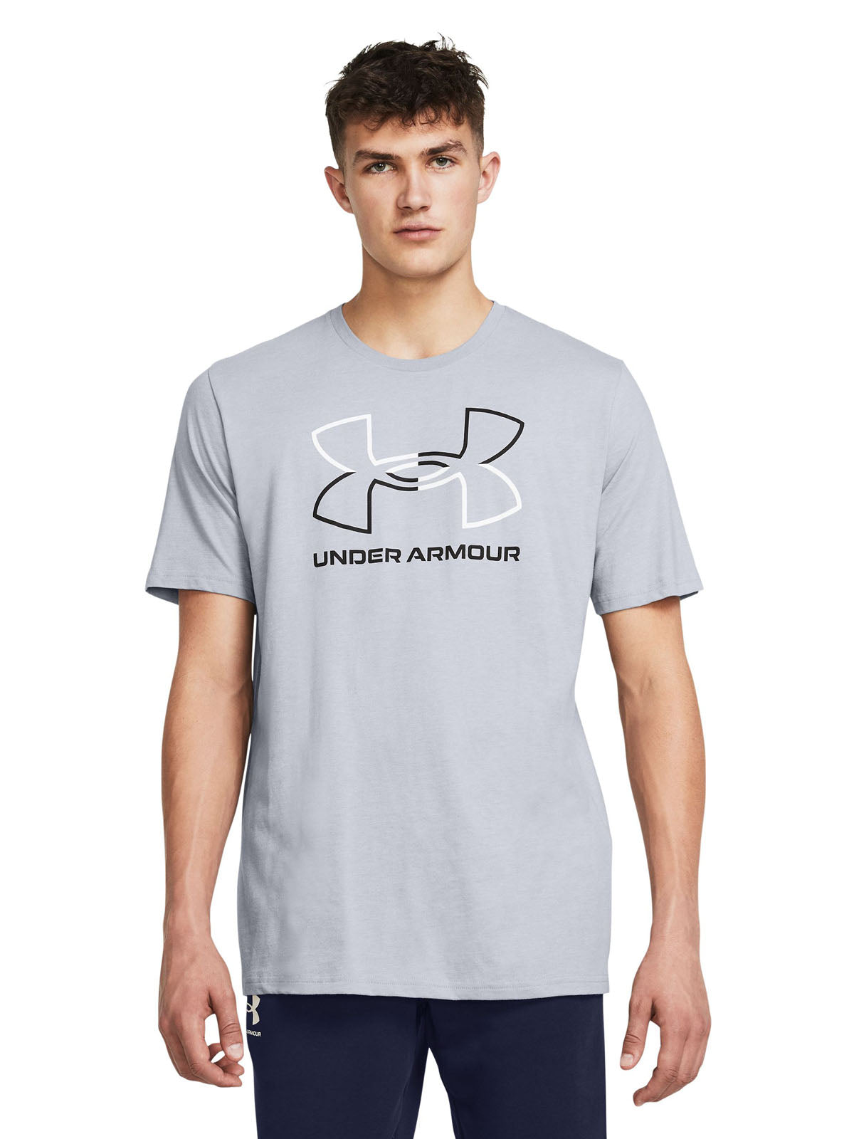 Polera manga corta UA Foundation para hombre