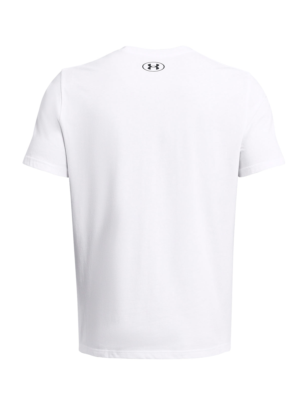 Polera manga corta UA Foundation blanco para hombre