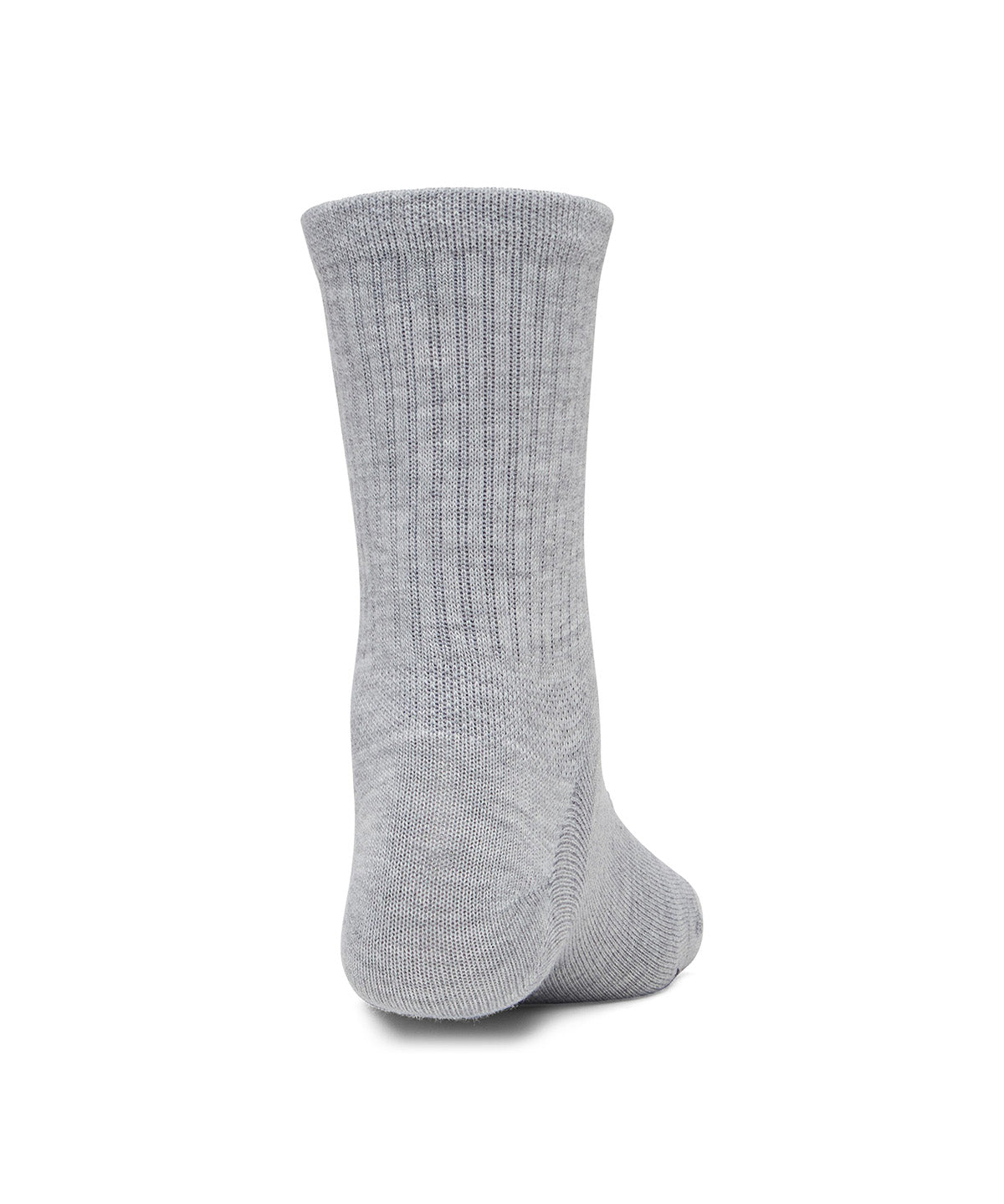UA Essential 3-Pack Mid Crew Calcetín gris para mujer