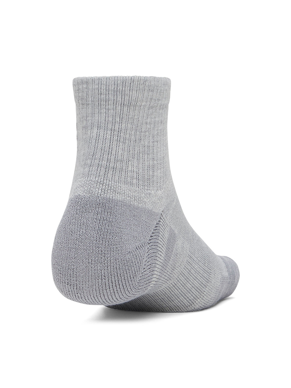 UA Performance Tech 3-Pack Quarter Calcetín gris unisex