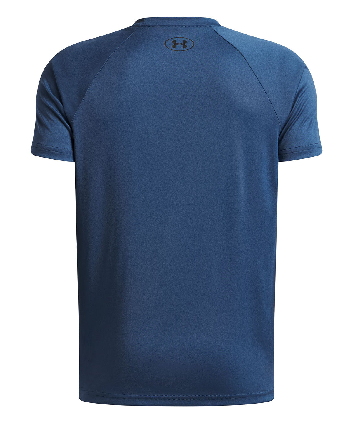 UA Tech Split Wordmark Polera Manga Corta azul para niño