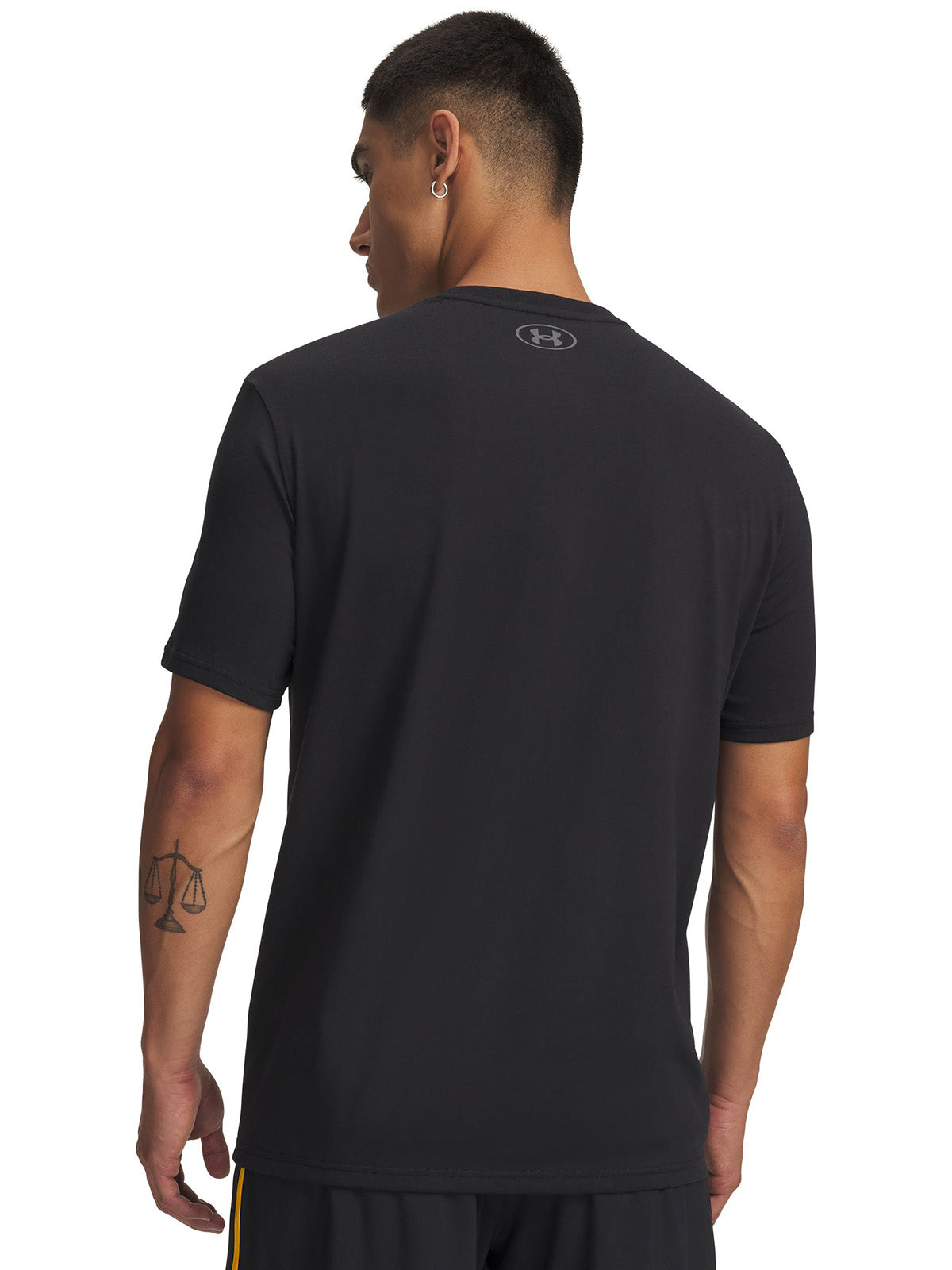 UA Project Rock Payoff Graphic Polera manga corta negro para hombre