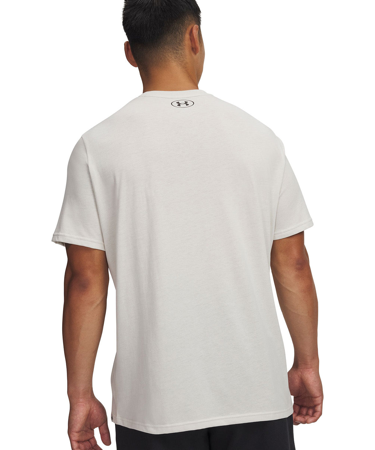 UA Project Rock Payoff Graphic Polera manga corta blanca para hombre